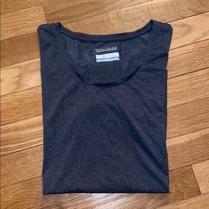 Columbia Omni-wick Gray Short Sleeve